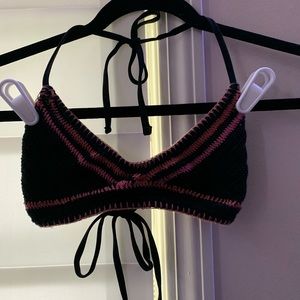 womens crochet bikini top